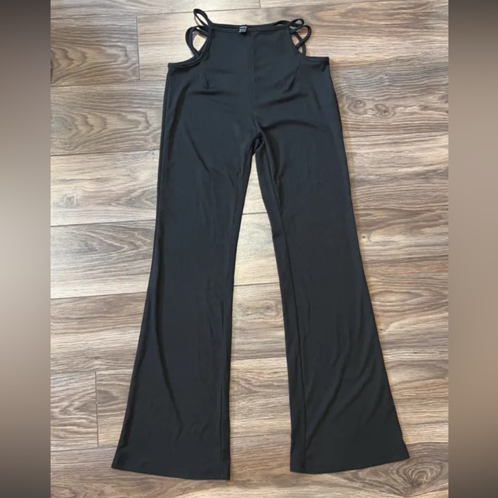 Black Flare Pants